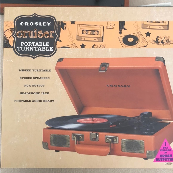 Crosley Other | Crosley Cruiser Portable Turntable Camel Like New